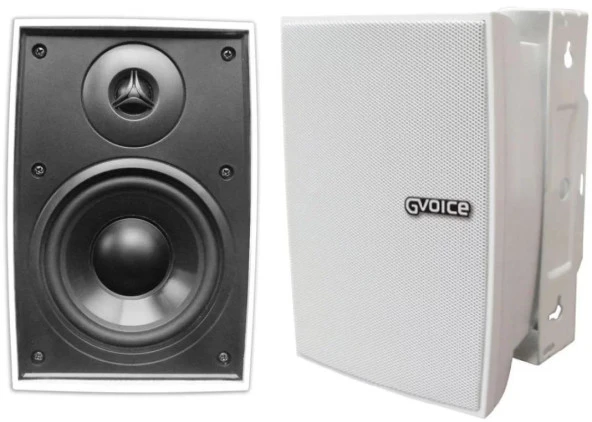 G-voıce Wall Speaker 820t Beyaz Trafolu