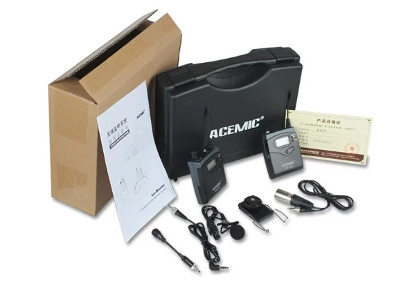 Acemic Dv-10 Yaka  Wireless Camera Microphone System