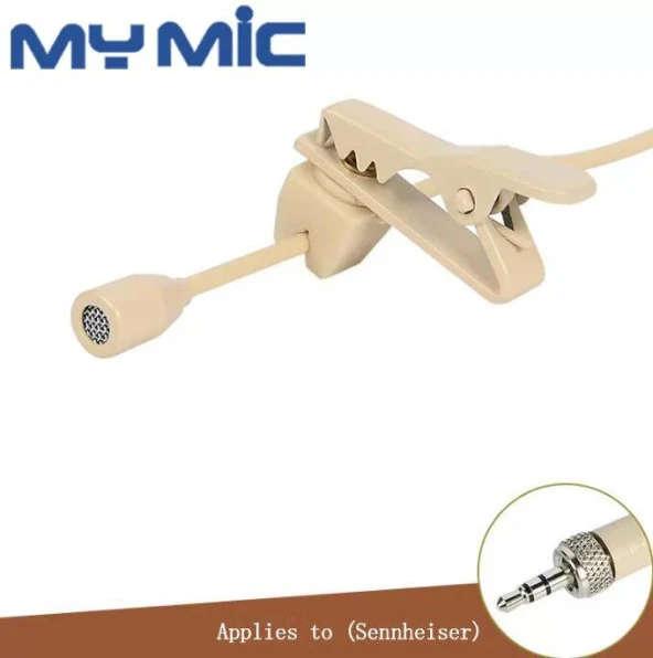 Zl-1720b Yaka Mikrofonu 3.5mm Famale-screw Jack(sennheiser Type)