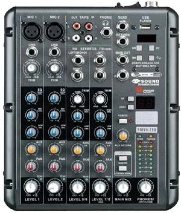 D-sound Rmv6/2fx Dec Mixer