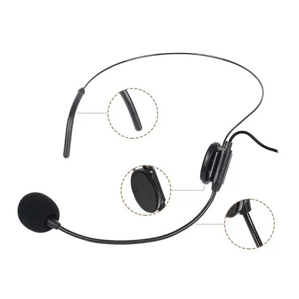 S-301c Head Set Mikrofon Mini 3pin Xlr Plug(akg Type) - 2