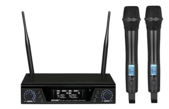 Acemic Ex-200 Uhf Wireless Microphone Çift El