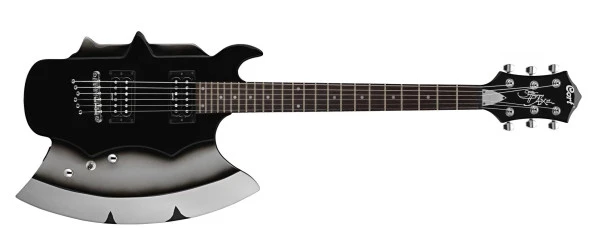 Cort Gs Guıtar Axe2bk Elektro Gitar, Gıgbag, Siyah, 2 X Mighty Mite Humb