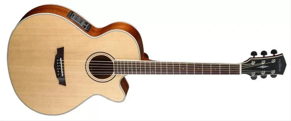 Cort Pw370m-ns Elektro Akustik Cutaway Gitar, Parkwood Serisi, Ça