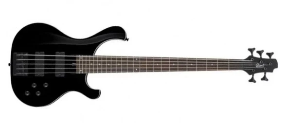 Cort T55bk Bas Gitar, Siyah, Emg 40 Hz (h-h)