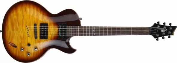 Cort Zcustom1bs Elektro Gitar, Kahverengi Sunburst, Seymour Duncan