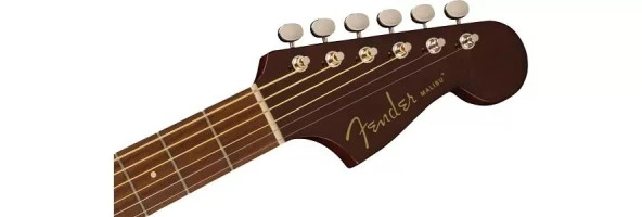 Fender Malibu Player Ceviz Klavye Gpg Natural Elektro Akustik Gitar - 5