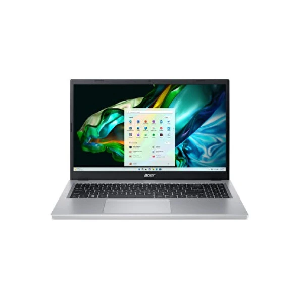 Acer Aspire 3 A315-510P-39S1 Intel I3-N305 Işlemci 8gb Ram 256SSD Uma 15,6” Fhd Ekran W11HOME Silver Dizüstü Pc