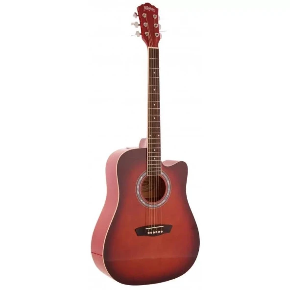 Washburn Wa90crdb Akustik Gitar - 5