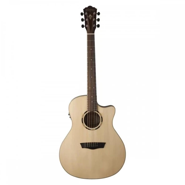 Washburn Woodline 20 Serisi Wlo20sce Elektro Akustik Gitar - 2