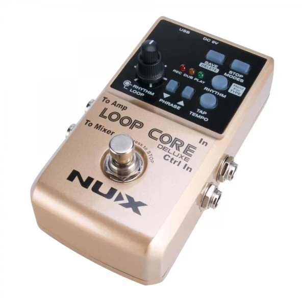 Nux Loop Core Deluxe Looper Pedalı Ve Kontrol Pedalı - 2