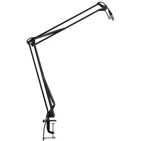 Gator Frameworks Gfwmıcbcbm1000 | Desk-mounted Broadcast/podcast Boom Mic Stand