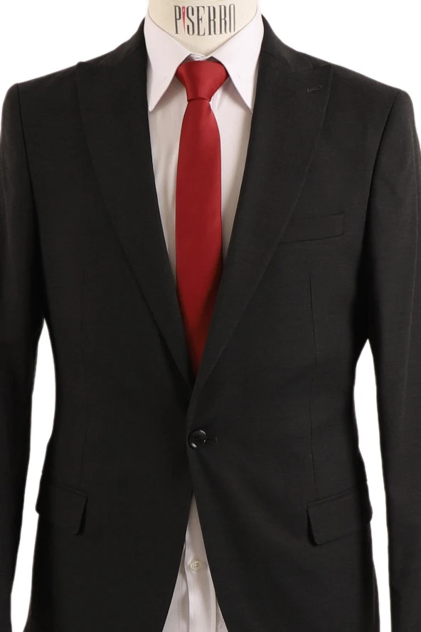 Slim Fit Takım Elbise - 4