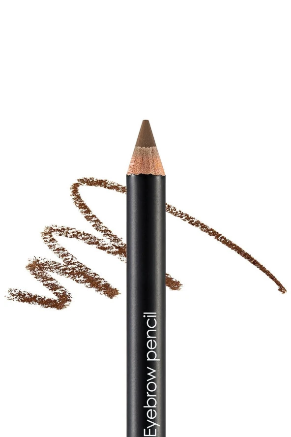 Özel Fırça Kapaklı Kaş Kalemi (AÇIK KAHVERENGİ) - Eyebrow Pencil - 401 Beıge - 8690604109418 - 3