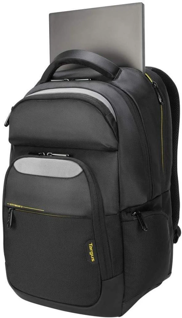 Targus TCG670GL CityGear 15-17.3 inç Notebook Laptop Sırt Çantası - Siyah - 7