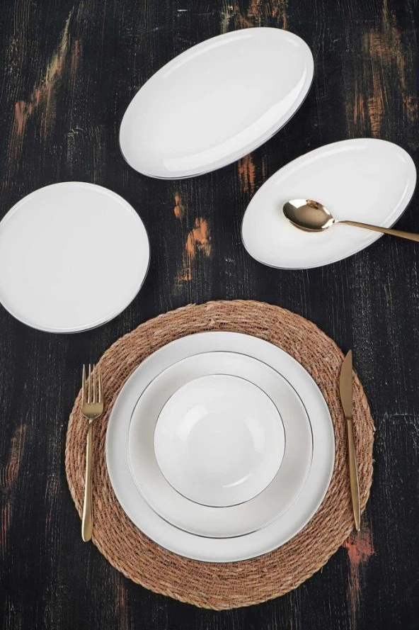 Acar Arden 27 Parça 6 Kişilik Yemek Takımı XTL-05541 - 4