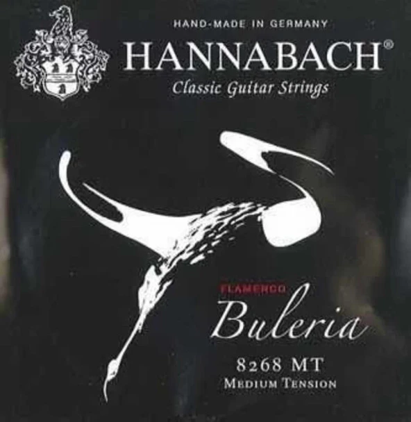 Hannabach 8268 Mt Flamenko Gitar Teli (alt 3lü Set)