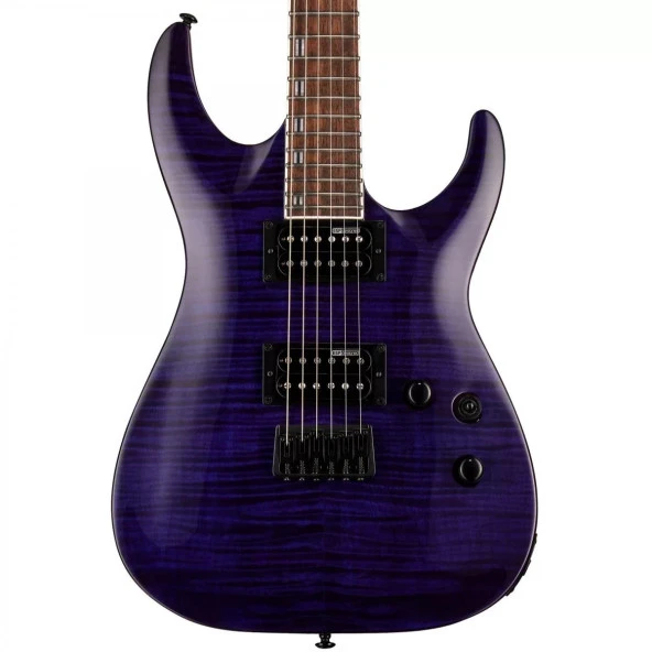 Esp Ltd H-200 Fm See Thru Purple Elektro Gitar