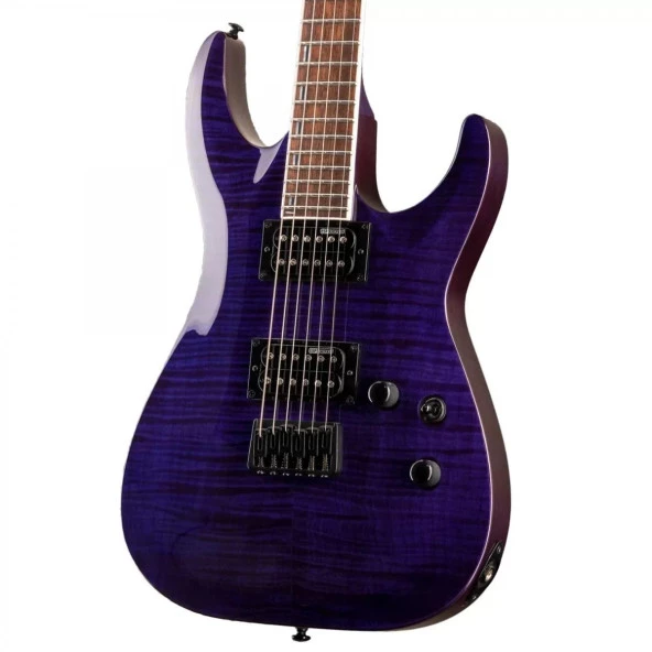 Esp Ltd H-200 Fm See Thru Purple Elektro Gitar - 3