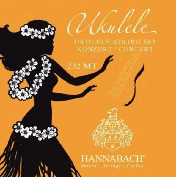 Hannabach 232mt Concert Ukulele Takım Tel