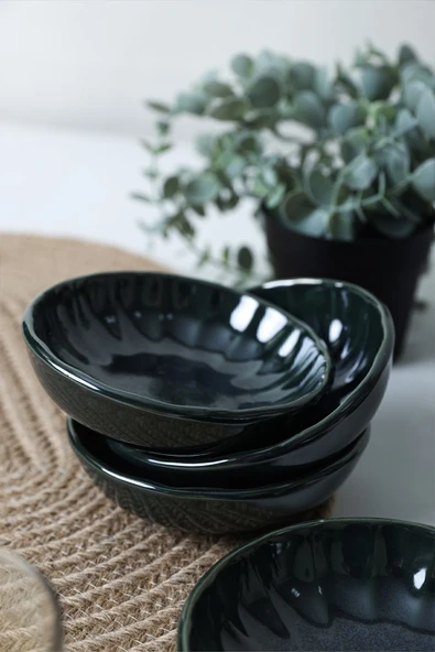 Keramika Zümrüt Sirius Çerezlik / Sosluk 12 Cm 6 Adet - 2