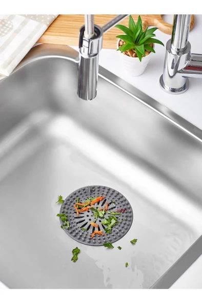 Mithra Life Yuvarlak Silikon Süzgeçli Lavabo Tıpası MIT1068 - 7