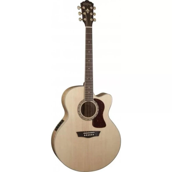 Washburn Hj40sce Heritage 40 Seris Jumbo Elektro Akustik Gitar - 2