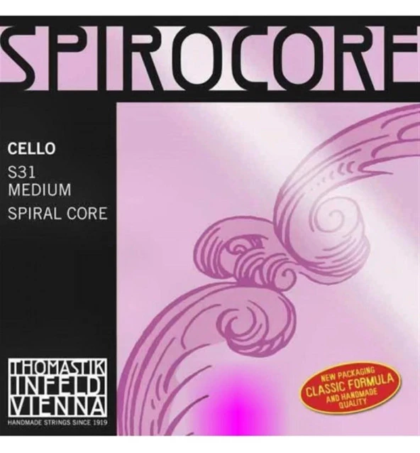 Thomastik Spirocore Medium Set Çello Teli S31