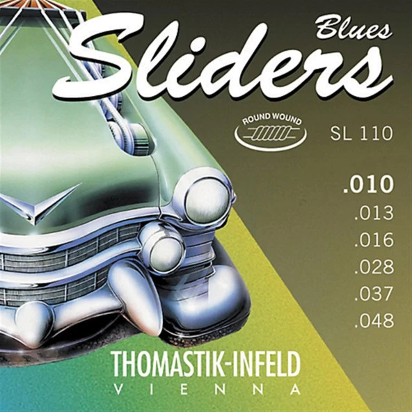 Thomastik Sliders 0.10 Takım Elektro Gitar Teli Sl110