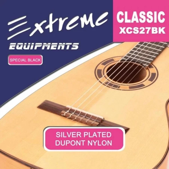 Gitar Klasik Takım Teli Extreme Xcs27bk