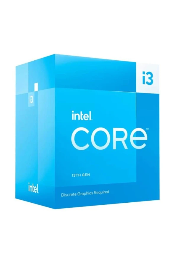 Intel Core i3-13100F 3.4 GHz LGA1700 12 MB Cache 58 W İşlemci