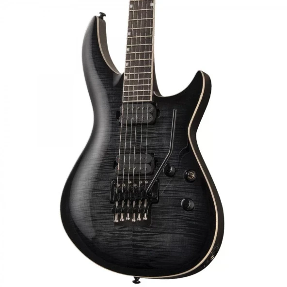 Esp Ltd H-3-1000 Floyd Rose Black Burst Elektro Gitar - 3
