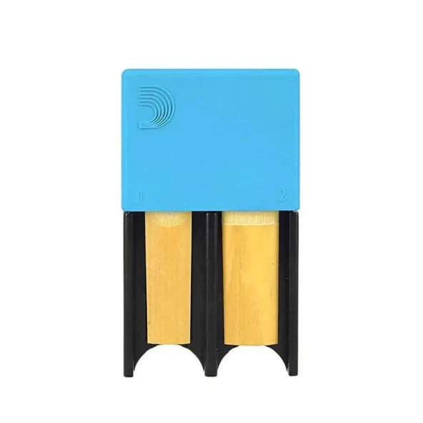 D'addario Sib Klarnet  Soprano Ve Alto Saksafon Kamışı Kutusu - Mavi