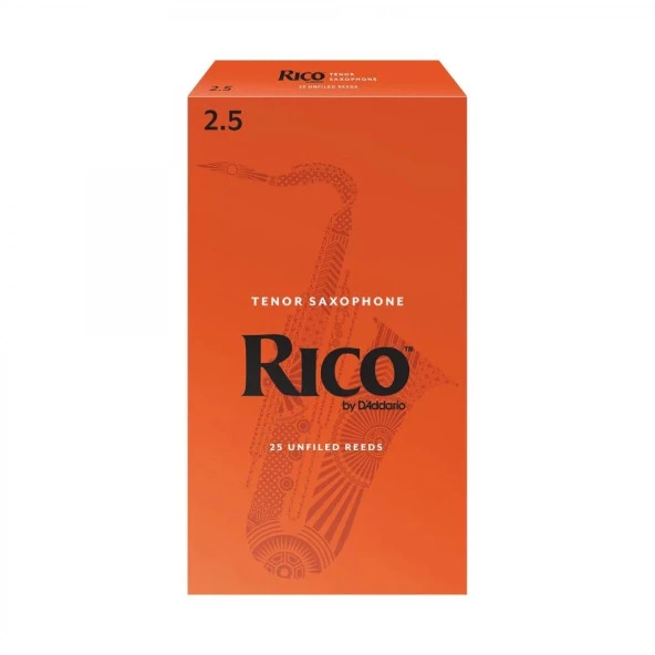 D'addario Woodwinds Rico Rka2525 Tenor Saksafon Kamışı (25 Li) No:2,5
