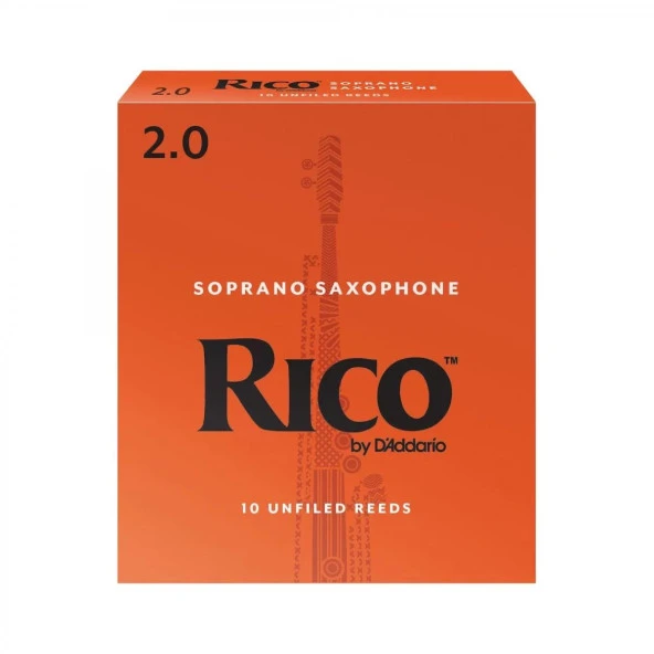 D'addario Woodwinds Rico Rıa1020 Soprano Saksafon Kamışı No:2