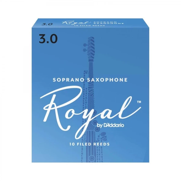 D'addario Woodwinds Royal Rıb1030 Soprano Saksafon Kamışı No:3