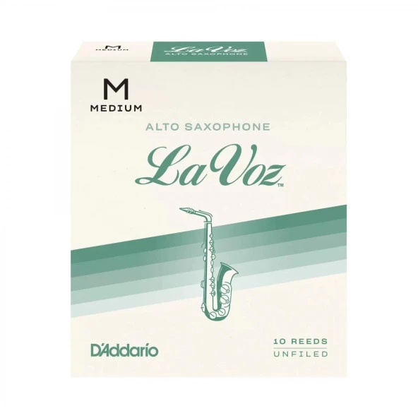 D'addario Woodwinds La Voz Rjc10md Alto Saksafon Kamışı Medium