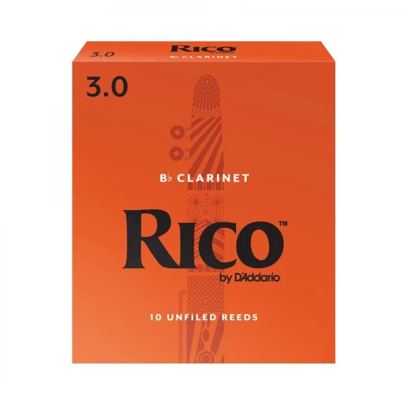 D'addario Woodwinds Rico Rca1030 Sib Klarnet Kamışı No:3