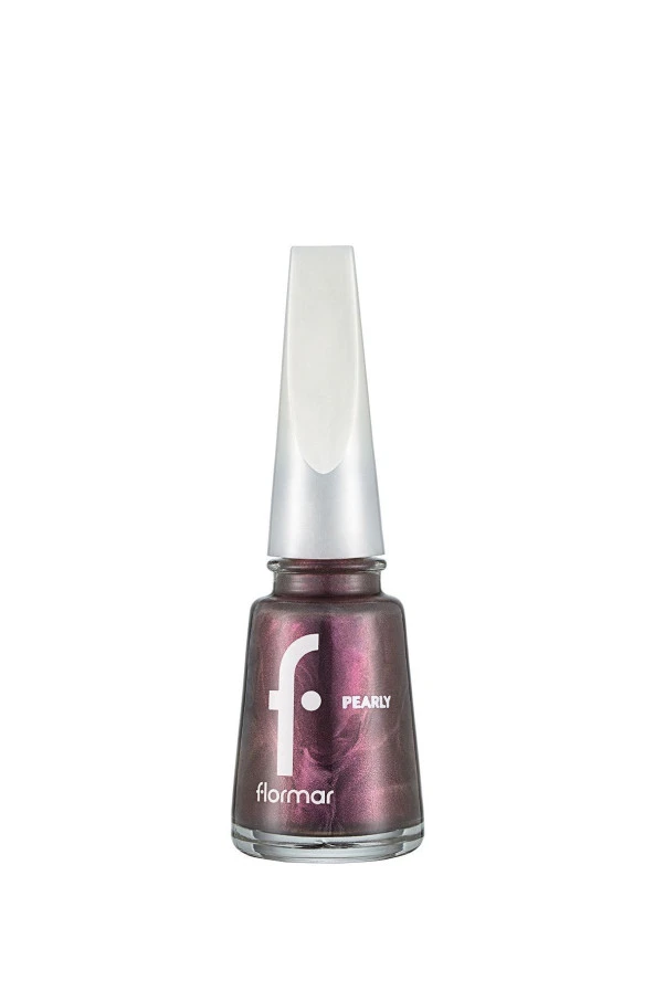 Sedefli Parlak Oje (MOR) - Pearly Nail Enamel - Pl418 Chrome Purple - 8682536035576 - Resim 2