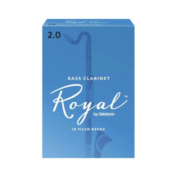 D'addario Woodwinds Royal Reb1020 Bas Klarnet Kamışı No:2