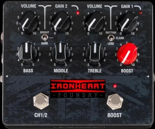 Laney Ironheart Irf-loudpedal 60w 2 Kanal Amfi Pedalı