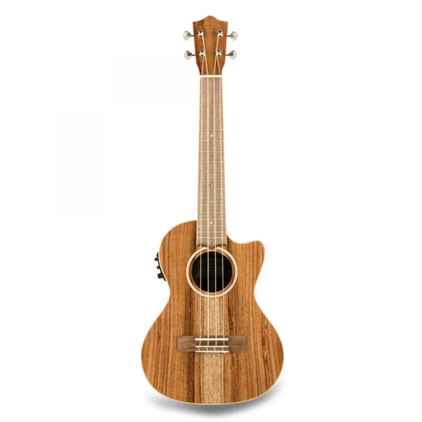 Lanikai Acs-cet Acacia Solid Top Tenor Elektro Ukulele