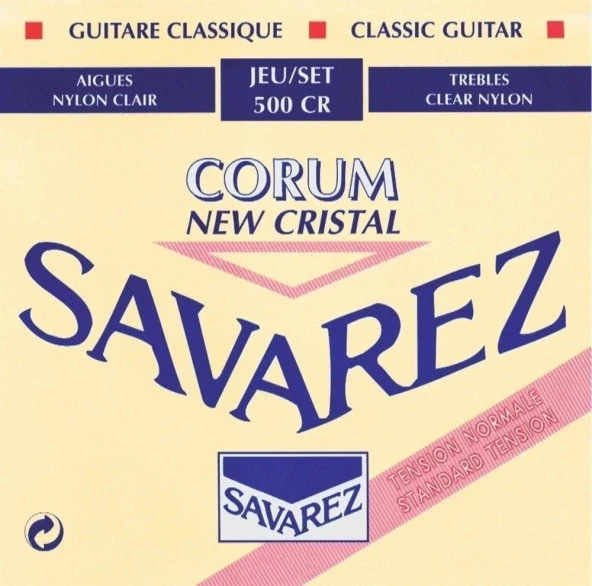 Savarez Corum New Cristal 500cr Takım Klasik Gitar Teli 656137