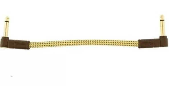 Fender Deluxe 2-pack L/l Uçlu 6 Tweed Patch Kablosu - Resim 2