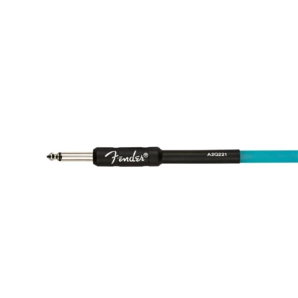Fender Professional Fosforlu Mavi 5m Enstrüman Kablosu - 5