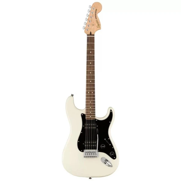 Squier Affinity Stratocaster Hh Laurel Klavye Olympic White Elektro Gitar