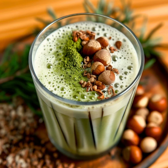 Mim and More Hazelnut Matcha Fındık Aromalı Matcha 25 Gr - 4