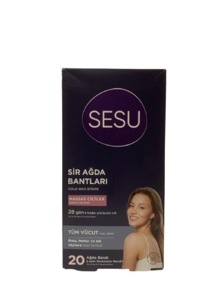 Sesu Sir Ağda Bant Hassas Ciltler Set