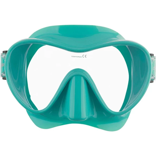 Cressi F1 Frameless Dalış Maskesi  AQUAMARINE YETİŞKİN - 2
