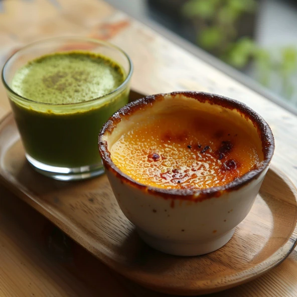 Mim and More Creme Brûlée Crem Brûlée Aromalı Matcha 25 Gr - Resim 4